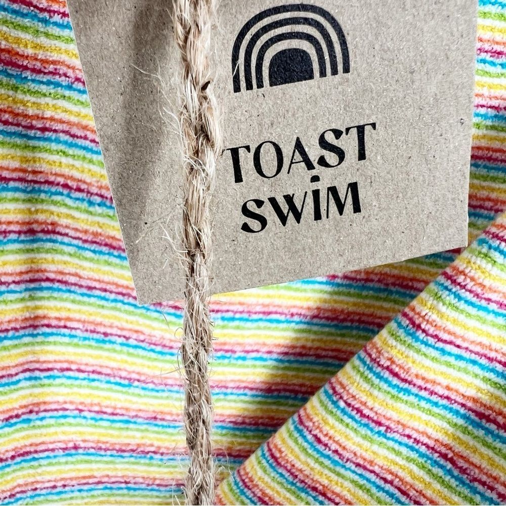 Toast Swim Ribbed Surf Swimsuit - Picture 6 of 6